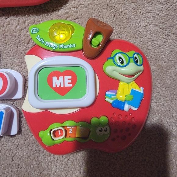 ABC's Leap Frog Phonics Learning Toy and Sesame Street Letters carrying Case - Picture 4 of 14